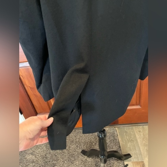 Jos A Bank Mens Camel Hair Blazer 44R Solid Black Jacket Sport Coat $450 - Picture 4 of 11